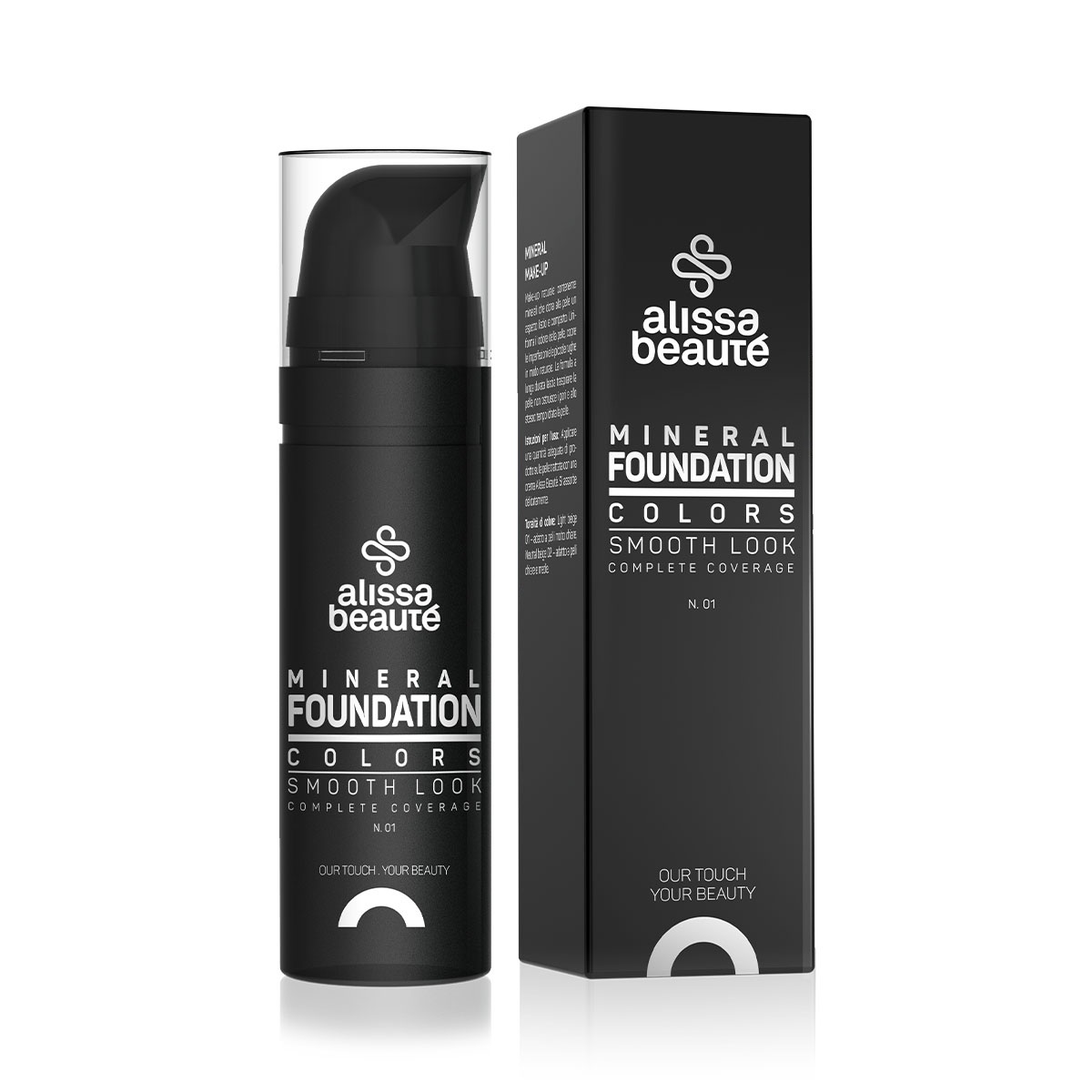 Mineral Make-up Foundation 01